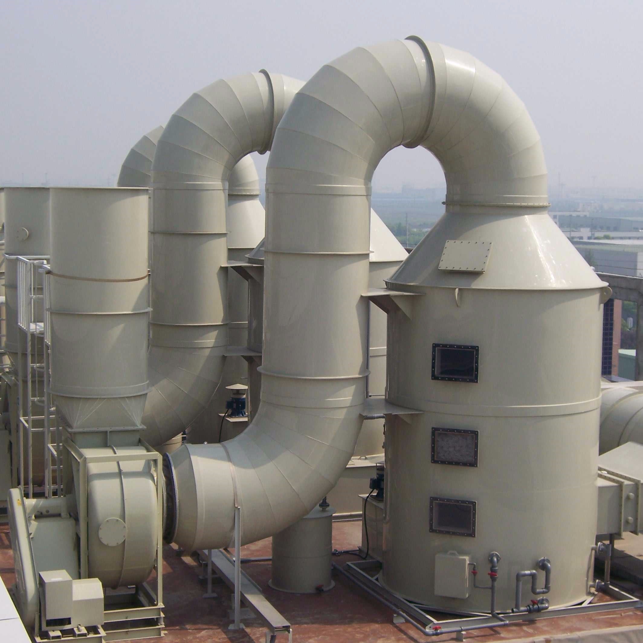 噴淋塔除臭現(xiàn)場(chǎng)運(yùn)營(yíng)